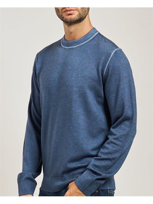 Astefo men's sweater Boss blue BOSS | 50550534495