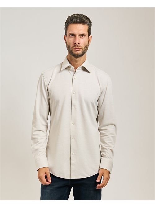 Hank Kent men's shirt Boss beige BOSS | 50550565275