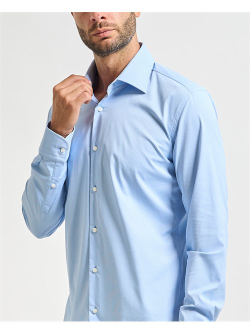 Camicia Hank kent uomo Boss blu BOSS | 50550644450