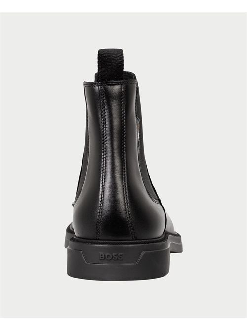Stivali Calev Cheb uomo Boss neri con elastico BOSS | 50552527001