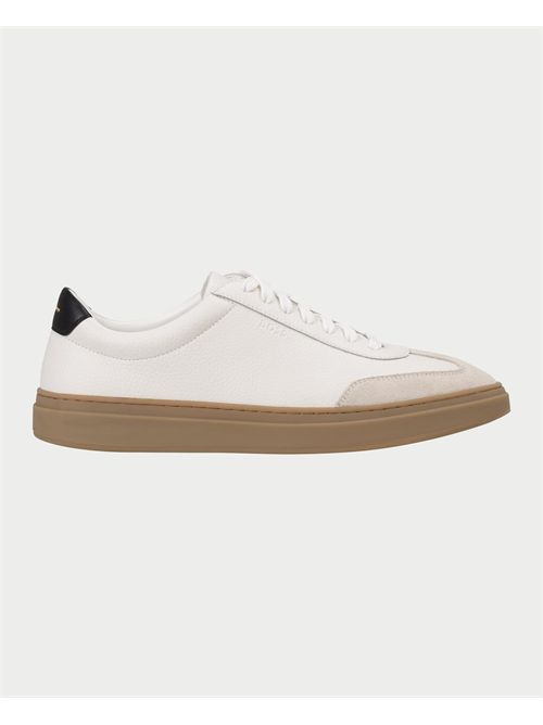Sneakers Kieran Tenn uomo Boss in pelle martellata BOSS | 50552852122