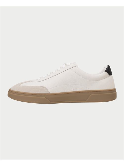 Sneakers Kieran Tenn uomo Boss in pelle martellata BOSS | 50552852122