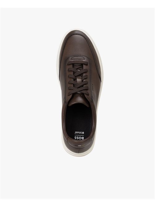 Boss Men's Kieran Tenn Leather Sneakers BOSS | 50553142201