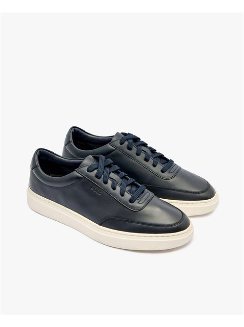 Boss Men's Kieran Tenn Leather Sneakers BOSS | 50553142401