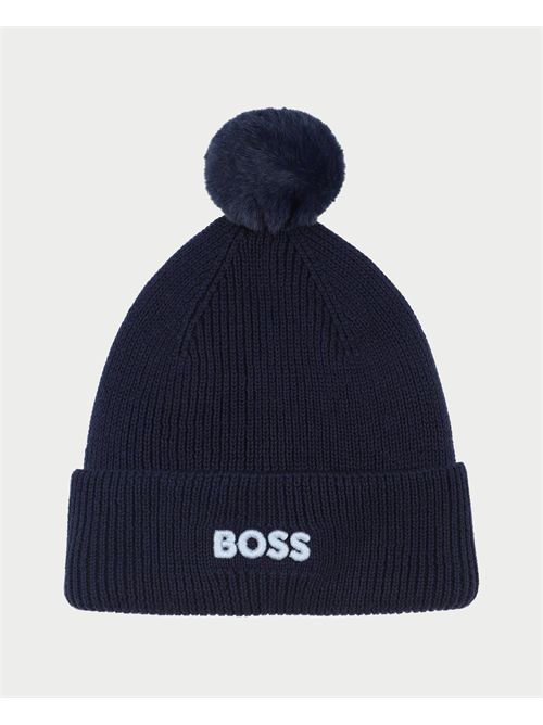 Boss baby hat with pompom BOSS | J52595849