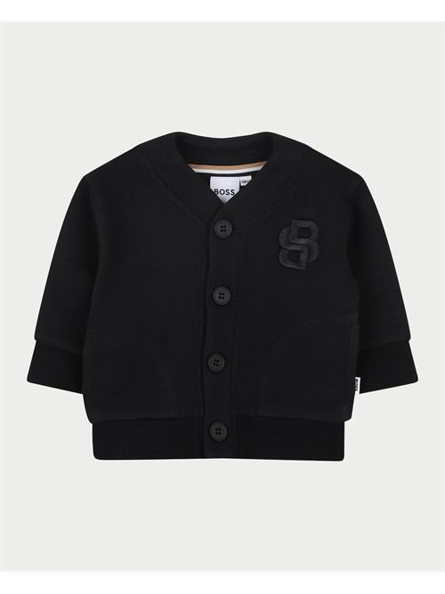 Cardigan Boss bambini con logo in petto BOSS | J5272209B