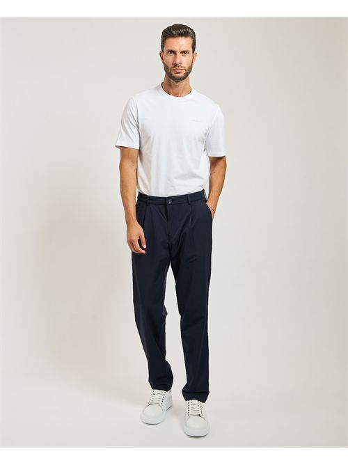 Bugatti men's trousers with pleats BUGATTI | 1196-86842D380