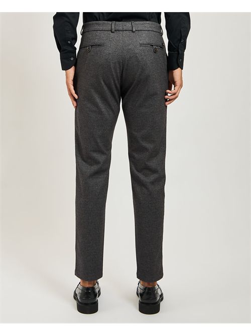Bugatti men's trousers in soft flannel BUGATTI | 4096-86844D080