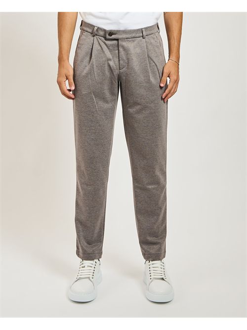 Bugatti men's trousers with pleats BUGATTI | 4236-86843D080