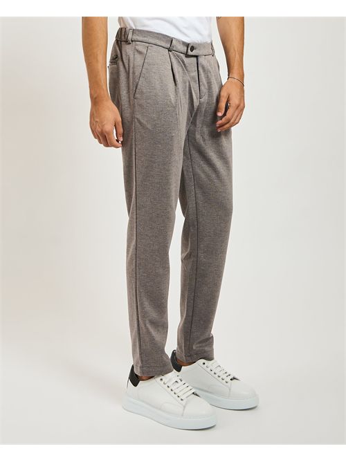 Bugatti men's trousers with pleats BUGATTI | 4236-86843D080