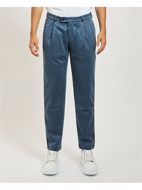 Bugatti men's trousers with pleats BUGATTI | 4236-86843D370