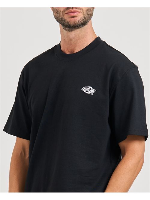 T-shirt girocollo Dickies con logo in petto DICKIES | DK0A4YAIBLK1