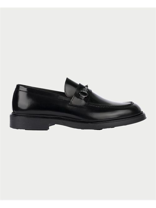 Mocassini uomo Exton in vera pelle con fibbia EXTON | 274NERO