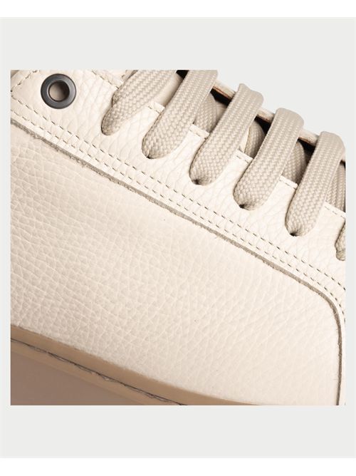 Sneakers Uomo Exton in Pelle Martellata EXTON | 351LATTE