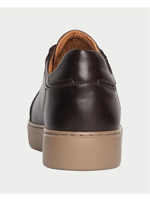 Sneakers uomo Exton in vera pelle EXTON | 353CIOCCOLATO