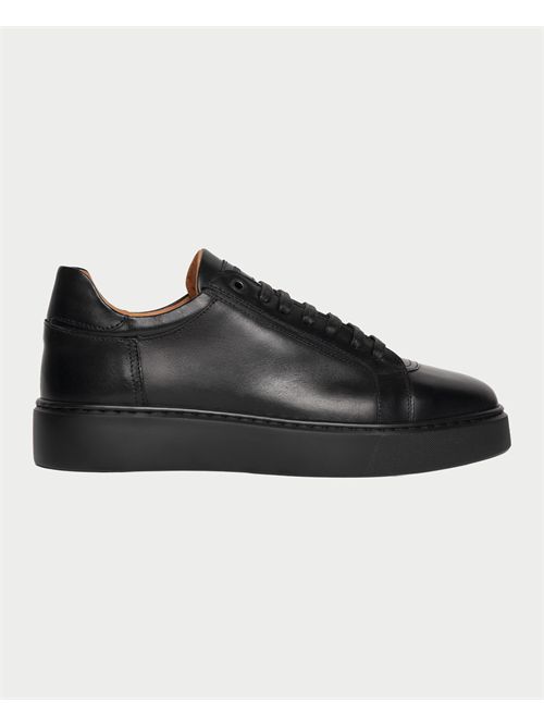 Sneakers uomo Exton in vera pelle EXTON | 353NERO