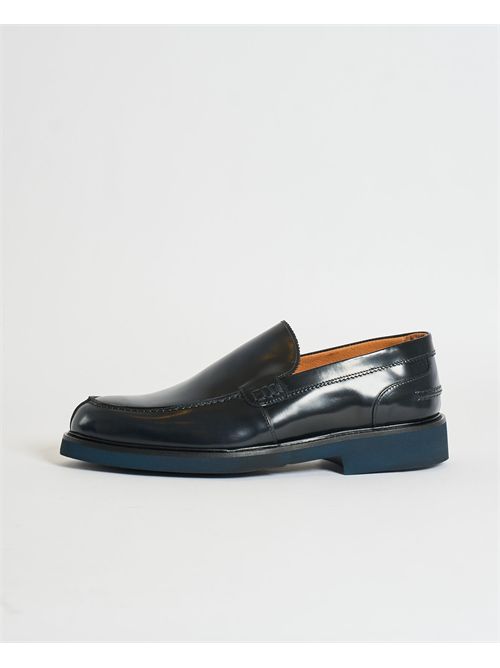 Exton Men's Smooth Brushed College Loafers EXTON | 433BLU
