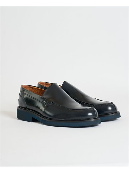 Exton Men's Smooth Brushed College Loafers EXTON | 433BLU