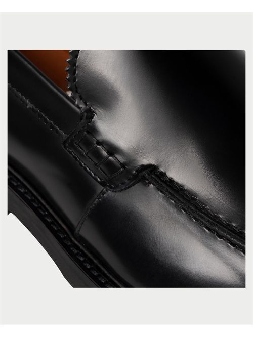 Mocassino College Exton Liscio Abrasivato Nero EXTON | 433NERO