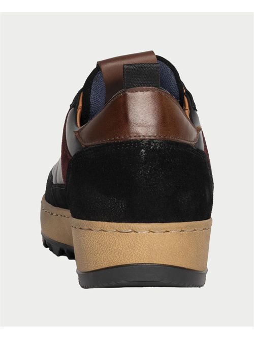 Sneakers uomo Exton in camoscio e pelle EXTON | 500NERO