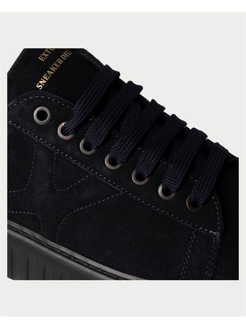 Sneakers blu Exton in camoscio EXTON | 865BLU
