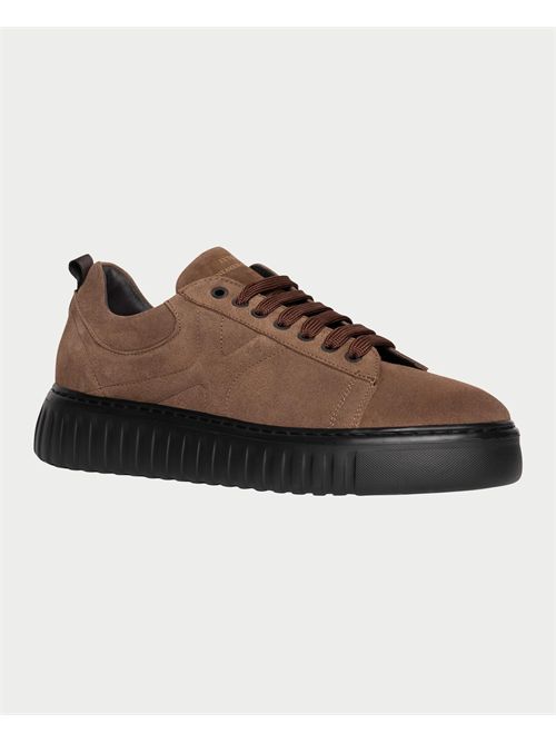 Sneakers marrone Exton in camoscio EXTON | 865TABACCO
