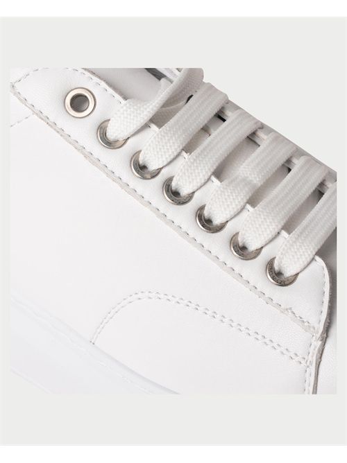 Sneakers Uomo Exton Pelle Nappa Bianca EXTON | 969BIANCO/NERO