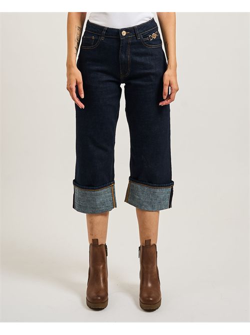 Pantalone Denim Boyfriend Rawwash FRACOMINA | FP25WV5008D40193L23