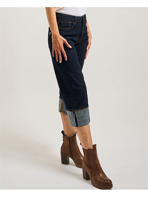 Pantalone Denim Boyfriend Rawwash FRACOMINA | FP25WV5008D40193L23