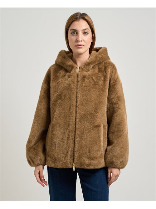 Bomber donna Fracomina in finta pelliccia FRACOMINA | FR25WC4004O44501093