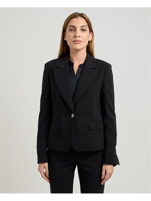 Blazer corto sartoriale donna Fracomina monopetto FRACOMINA | FR25WJ1001W42901053