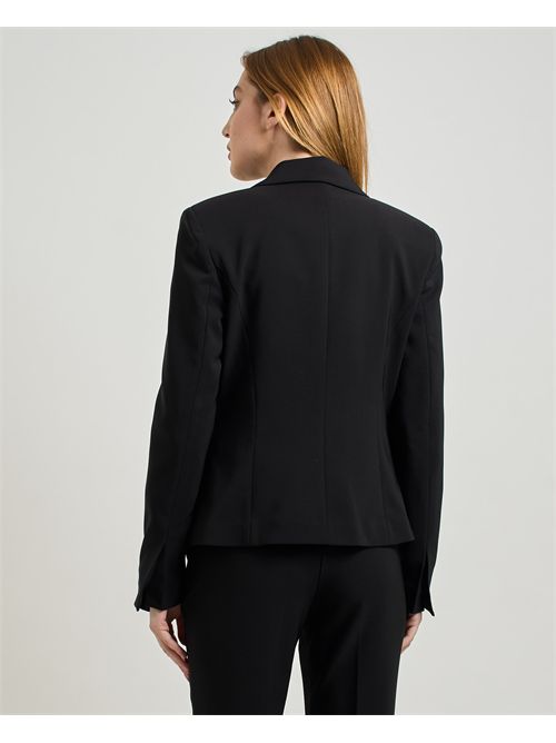 Blazer court sartorial femme Fracomina simple boutonnage FRACOMINA | FR25WJ1001W42901053