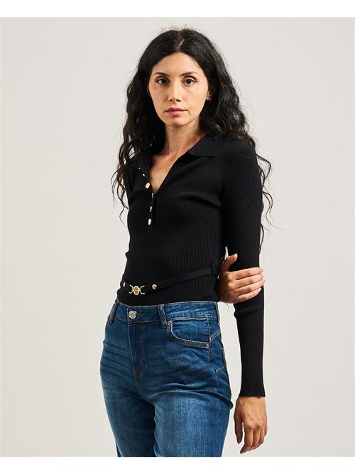 Body donna Fracomina in maglia a costine FRACOMINA | FR25WT5001K43301053