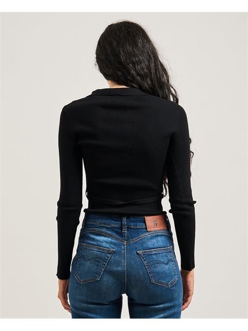 Body donna Fracomina in maglia a costine FRACOMINA | FR25WT5001K43301053