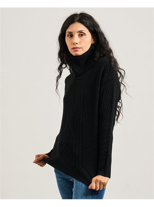 Dolcevita donna Fracomina con punto treccia FRACOMINA | FR25WT7035K50201053