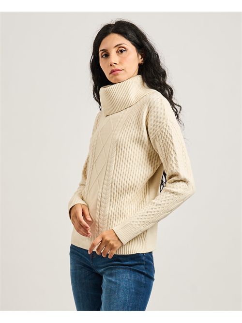 Maglione Dolcevita Ampio Vaniglia FRACOMINA | FR25WT7035K50201508