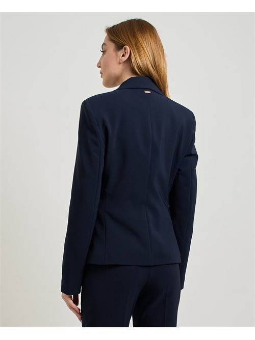 Blazer femme Fracomina à boutonnage simple avec bijou FRACOMINA | FS25WJ2005W42901064