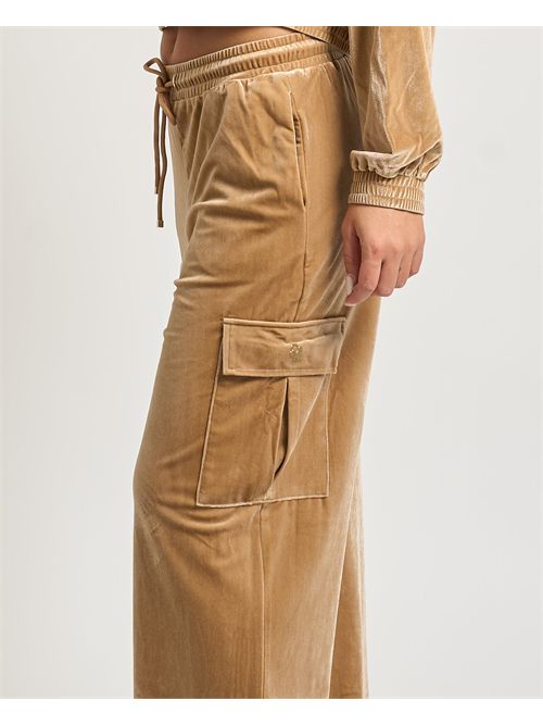 Pantaloni cargo donna Gaudi effetto vellutato GAUDI | 521BD240062369