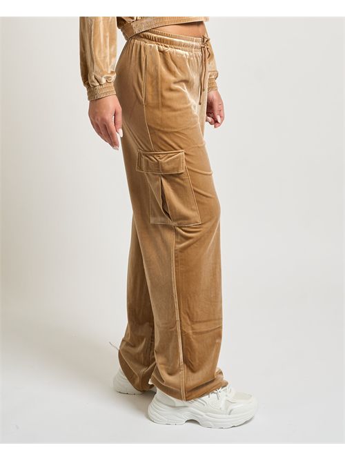 Pantaloni cargo donna Gaudi effetto vellutato GAUDI | 521BD240062369