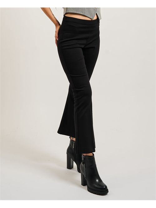 Gaudi women's cropped flare trousers GAUDI | 521BD240112001
