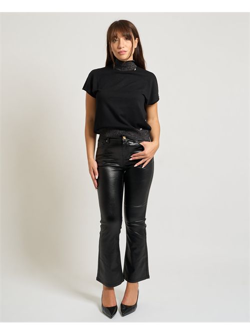 Pantaloni donna Gaudi in materiale cerato GAUDI | 521BD250162001