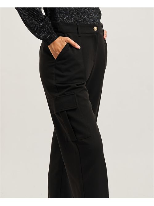 Gaudi women's cargo pants with straps GAUDI | 521BD250292001