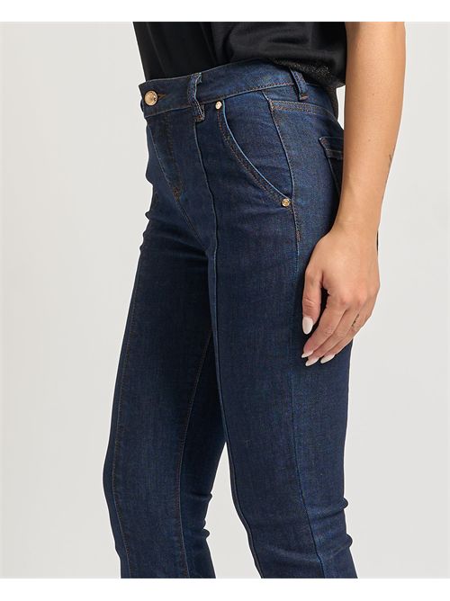 Jeans donna Gaudi in denim blu scuro GAUDI | 521BD2600200