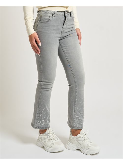 Jeans cropped flare donna Gaudi effetto vintage GAUDI | 521BD2602300