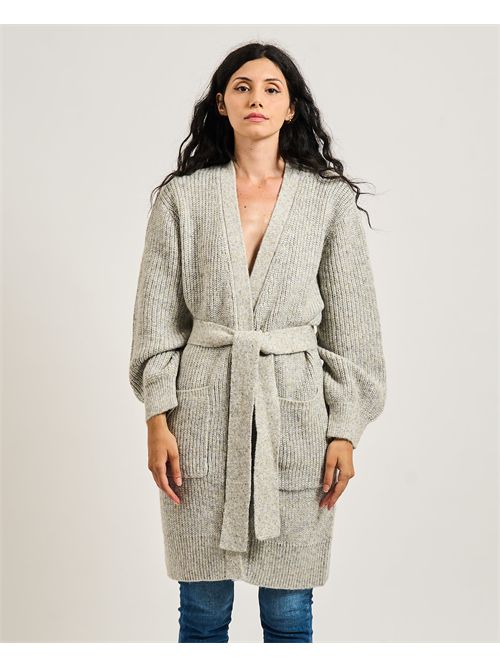 Gaudi women's coat in yarn with belt GAUDI | 521BD33001525048-02