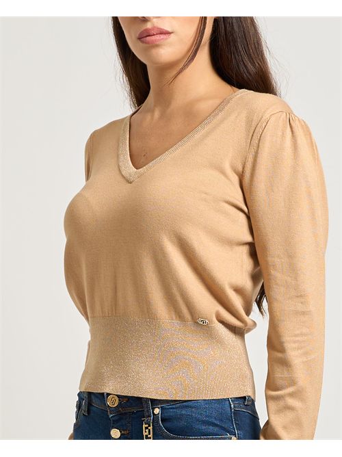 Maglione donna Gaudi con scollo a V GAUDI | 521BD530162369