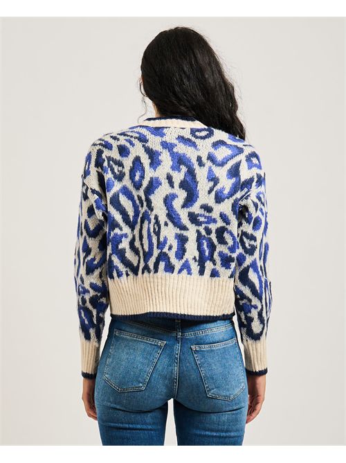 Maglione donna Gaudi con motivo animalier GAUDI | 521BD53042525051-01
