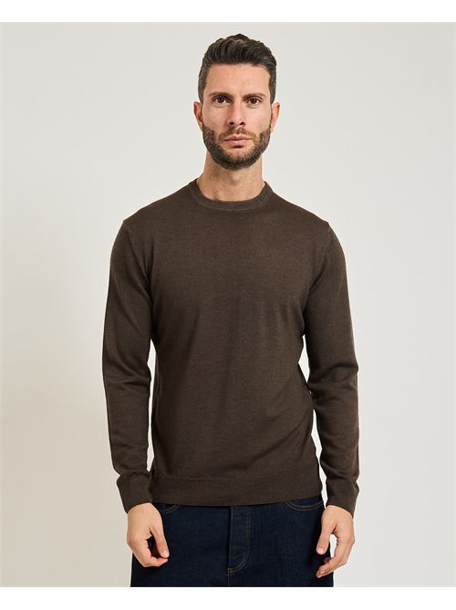Maglione uomo Gazzarrini basic girocollo GAZZARRINI | MI543GMORO