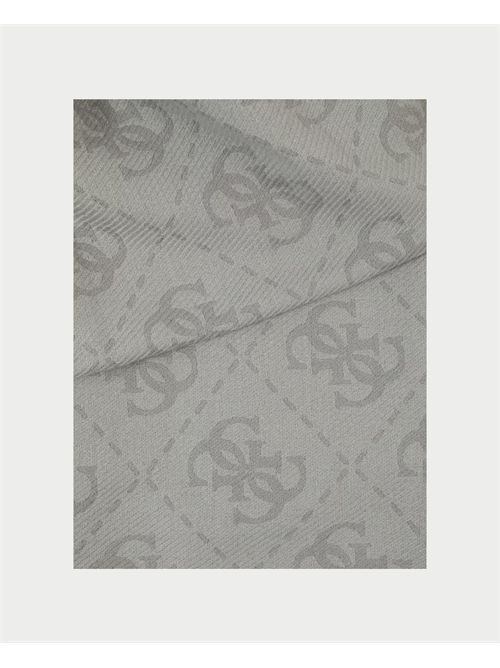 Sciarpa donna Guess con logo all over GUESS | AW5217-VIS03GRY