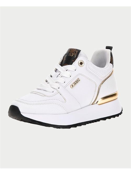Sneakers Kaddy donna Guess bianche GUESS | FL8DDY-ELE12WHITE